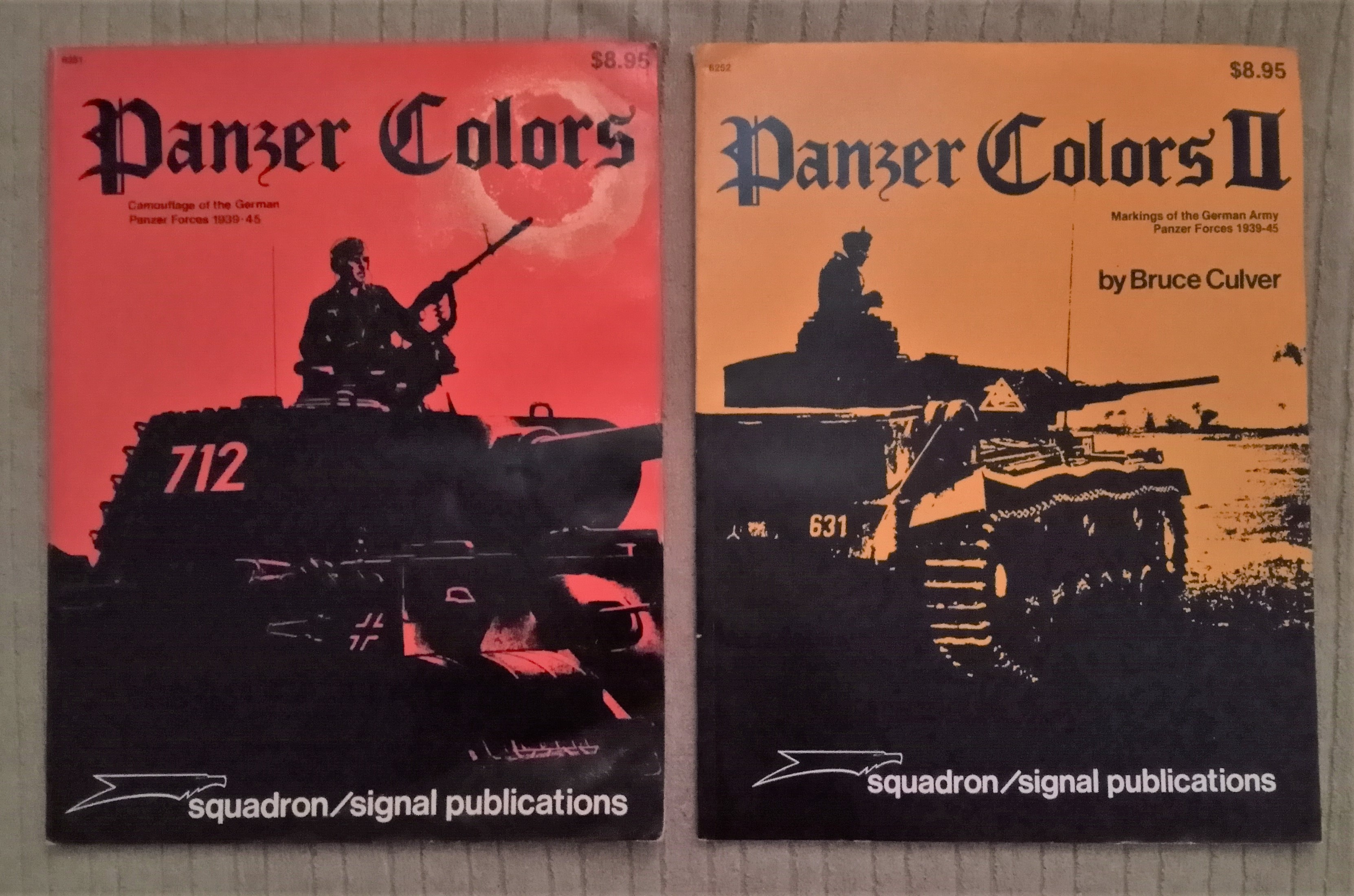 Panzer Colors, Volumes 1 and 2 : Camouflage and Markings of the 